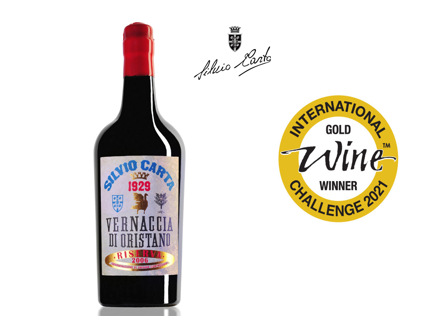 Vernaccia di Oristano DOC Riserva 2006 gives Sardinia the only gold of the IWC - International Wine Challenge in London