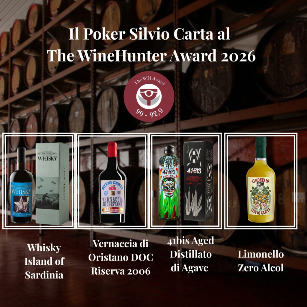Four Accolades for Silvio Carta at The WineHunter Award 2026